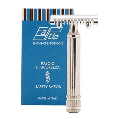 Fatip Grande Double Edge Safety Razor - Nickelpläterad