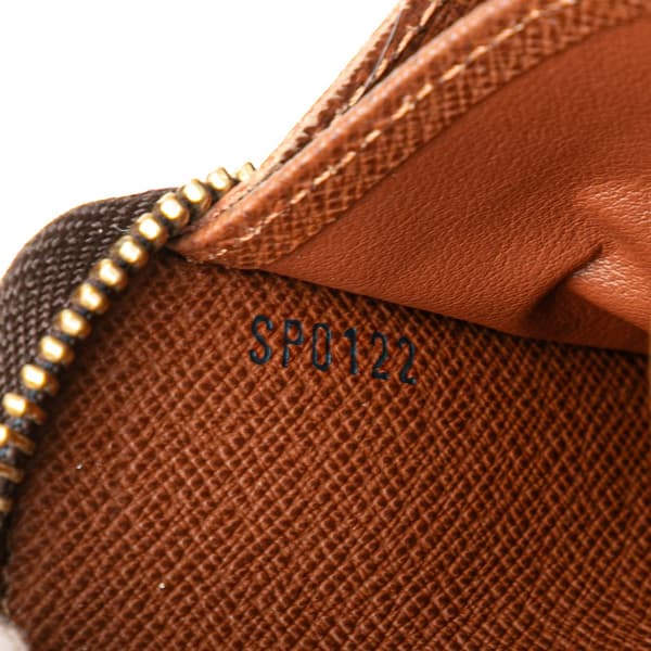 Pre-owned Louis Vuitton Monogram Zippy Long Wallet Brown