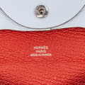 Miniatyrbilde 5 av 10: Pre-owned Hermès Chevre Mysore Bastia Coin Pouch White