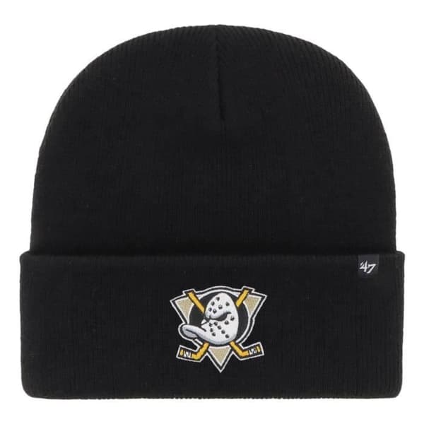 47 Brand Anaheim Ducks Haymaker Cuff Knit Mössa - Svart