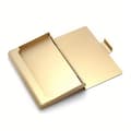 Miniatyrbillede 6 af 6: Glat aluminiumskortholder - Stor - Pung - Flere farvemuligheder