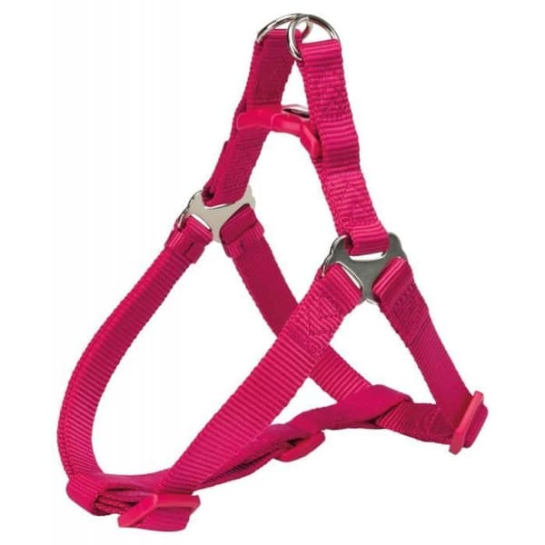 Premium harnais one touch - S: 40-50 cm-15 mm, fuchsia