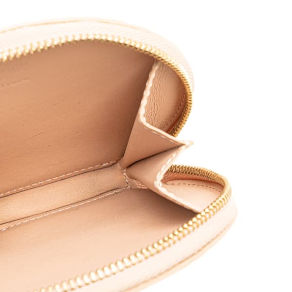 Pre-owned Louis Vuitton Monogram Vernis Round Coin Pouch Brown