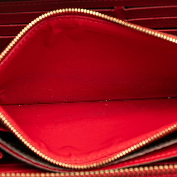 Pre-owned Louis Vuitton Monogram Retiro Zippy Wallet Brown