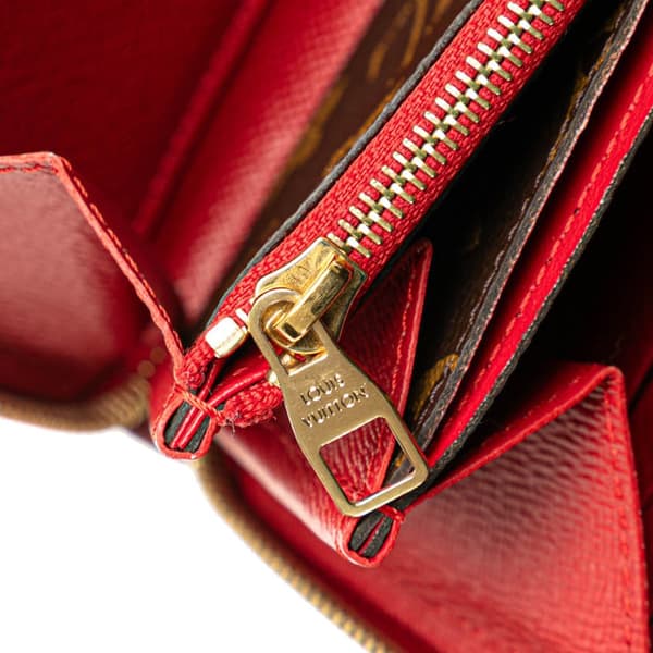 Pre-owned Louis Vuitton Monogram Retiro Zippy Wallet Brown