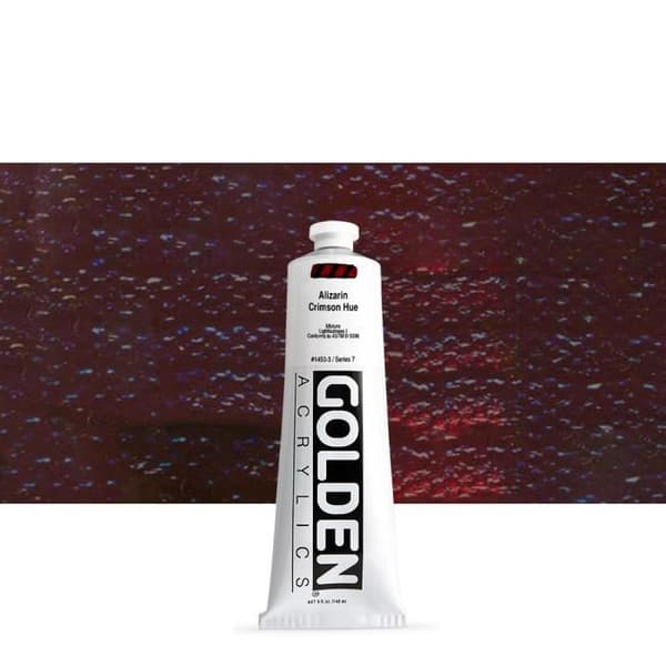 Gyllene: Tung Kropp: Akrylfärg: 150ml: Alizarin Crimson Hue