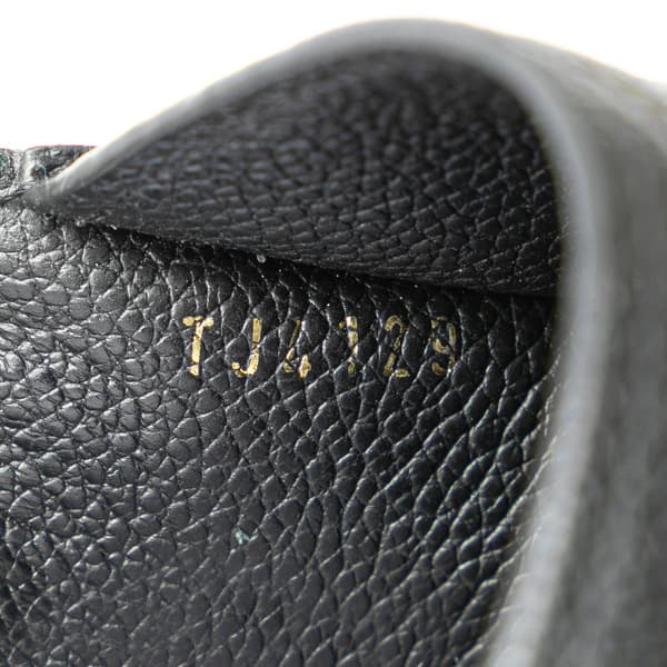 Pre-owned Louis Vuitton Monogram Empreinte Coin Pouch Black