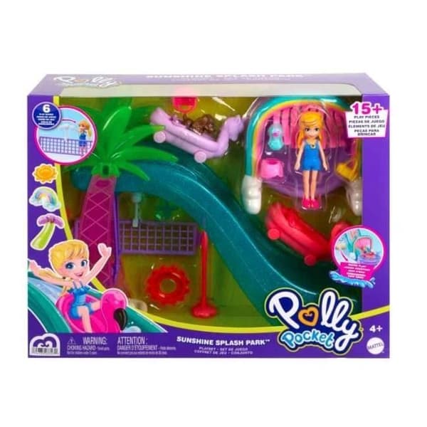Mattel Polly Pocket Soligt Vattenland set - 0194735033270