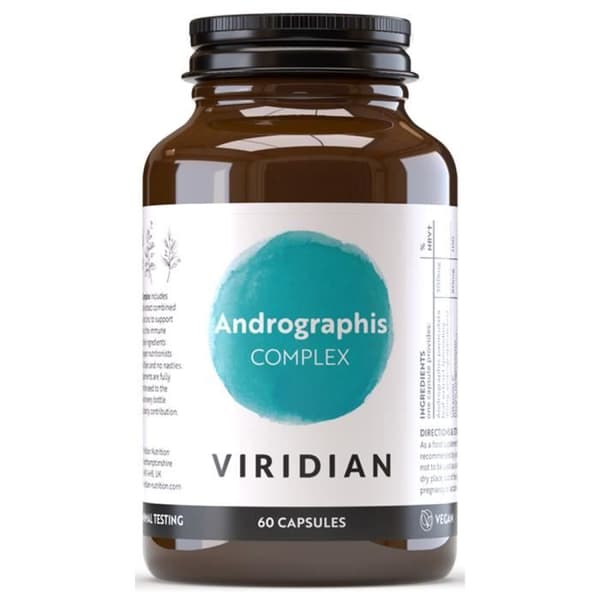 Viridian Andrographis Complex 60 st.