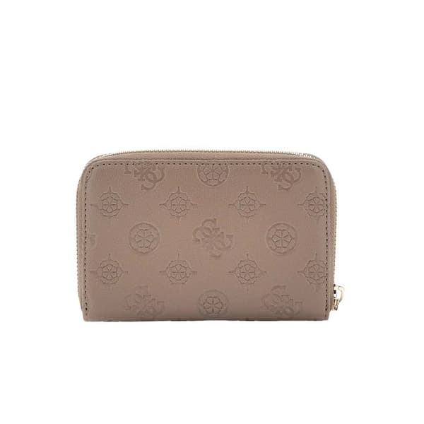 GUESS Plånbok i taupe för kvinnor - Gerty SLG Stor Dragkedja Omkring Plånbok L Mörk Taupe 292835