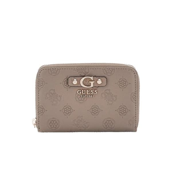 GUESS Plånbok i taupe för kvinnor - Gerty SLG Stor Dragkedja Omkring Plånbok L Mörk Taupe 292835