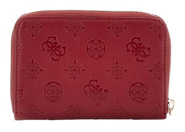 Handväska - GUESS - Gerty SLG Medium - Mörkröd - Syntet - Elegant