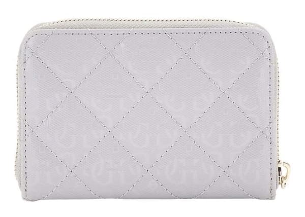 GUESS Plånbok i ljusgrått för kvinnor - Laurel SLG Medium Zip Around Wallet M Lavendar Grey 293233