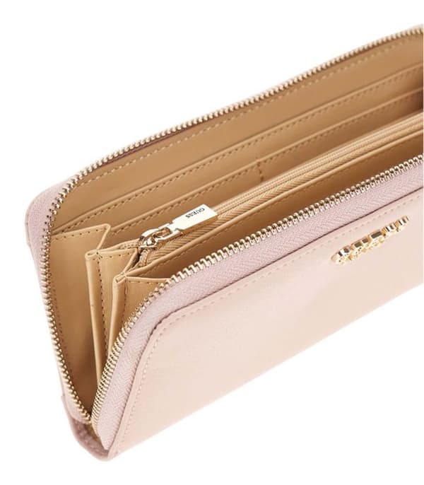 GUESS Plånbok rosa för kvinnor - Laurel SLG Zip Around Wallet L Rosa 293229