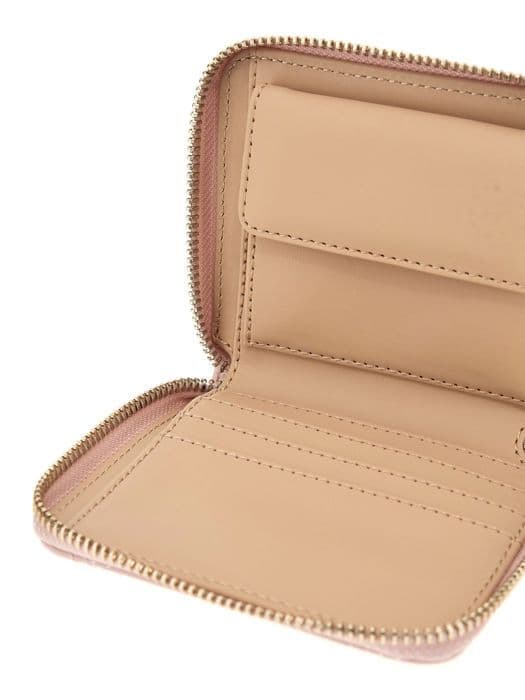 GUESS Plånbok i laxfärg för kvinnor - Giully Zip Around Wallet S Peony 300452