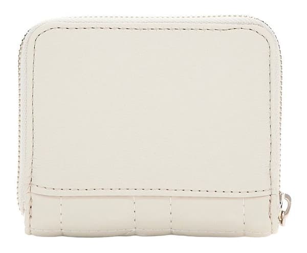 GUESS Karamellfärgad plånbok för kvinnor Assia SLG Zip Around Wallet Sten S 270032