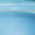 Miniatyrbild 6 av 10: Pre-owned Bottega Veneta Nappa Intrecciato Zip Around Long Wallet Blue