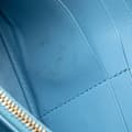 Miniatyrbild 10 av 10: Pre-owned Bottega Veneta Nappa Intrecciato Zip Around Long Wallet Blue