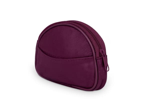 Liten läderväska Läderväska Burgundy