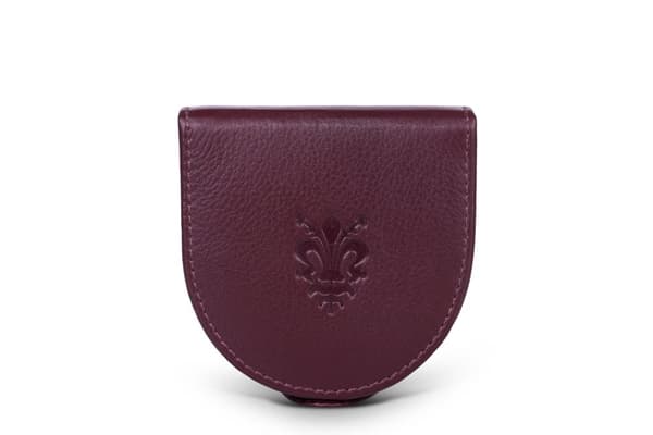 Läderplånbok Hästsko Albatross Burgundy