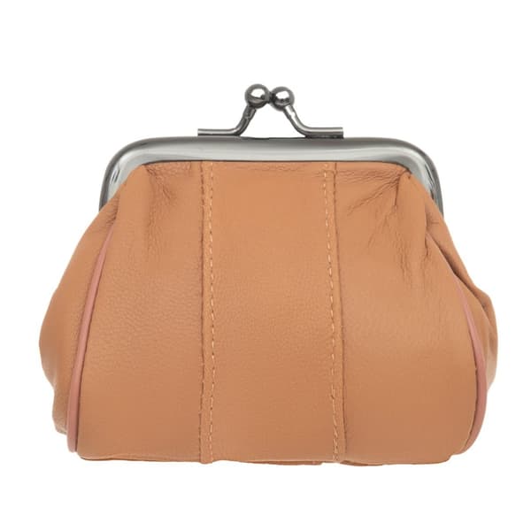 Liten läderväska Läderväska Beige