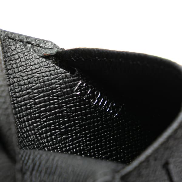 Pre-owned Louis Vuitton Taiga Multiple Wallet Black