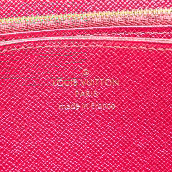 Pre-owned Louis Vuitton Monogram Zippy Long Wallet Brown