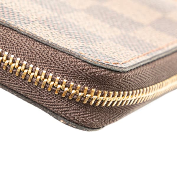 Pre-owned Louis Vuitton Damier Ebene Zippy Coin Purse Brown