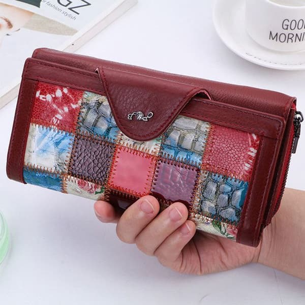 An-2157 Dam plånbok clutches röd clutch