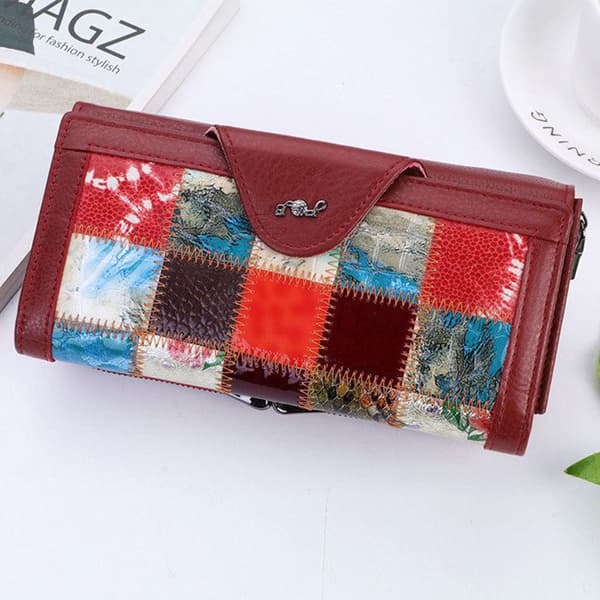 An-2157 Dam plånbok clutches röd clutch