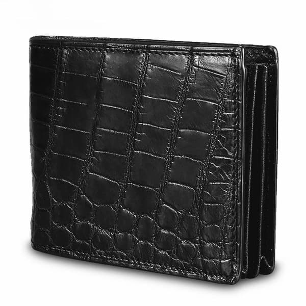 Portfölj INN® 21x12x4cm kort plånbok för män Med 7 kortfack i högkvalitativ kalvskinn