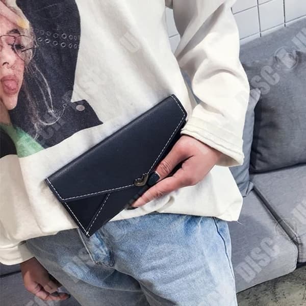 TD® Myntväska Dammode Kärleksdekoration Lång plånbok/kortväska Kuvert Tryckknappsväska