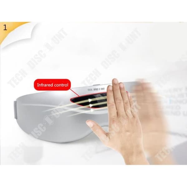 TD® Night Eye Massage Mask för att sova Ansiktsbehandling Elektrisk Ansikte Ögonavslappning Barn Flicka Man Kvinna Resor