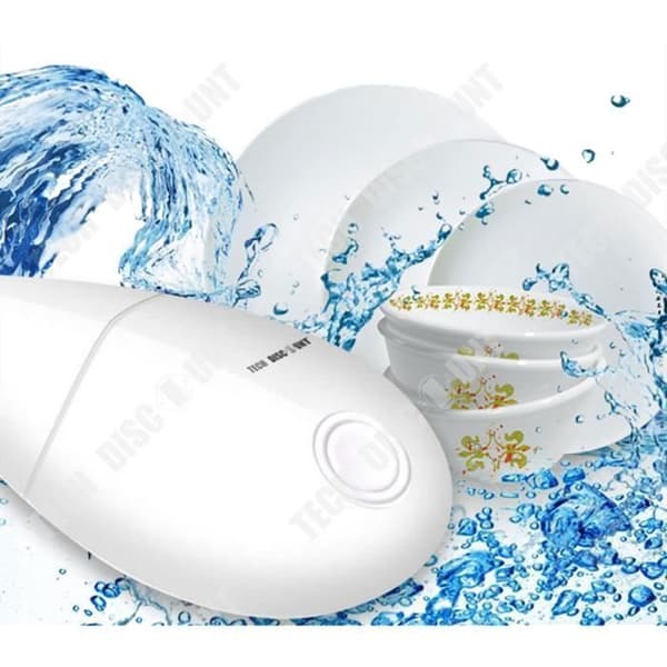 TD® Ultraljudsdiskmaskin billig camping bärbar anti-vibration USB mini lägenhet skölj en person mini liten storlek