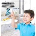 Miniatyrbild 3 av 4: TD® Drone form transformerbar robot fjärrkontroll pedagogiska interaktiva effekter led smart sensor ansluten plast röst barn