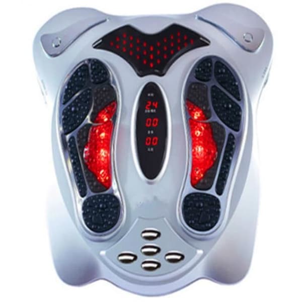 fotmassageapparat blodcirkulation elektrisk shiatsu dränering pro elektromagnetisk terapi fysioterapi stimulering benhälsa