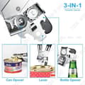Miniatyrbild 3 av 4: TD® multifunktionsburköppnare 3 i 1 manuell burköppnare Professionell Rostfri Enkel Industriell Flask Öl Flasköppnare Kök