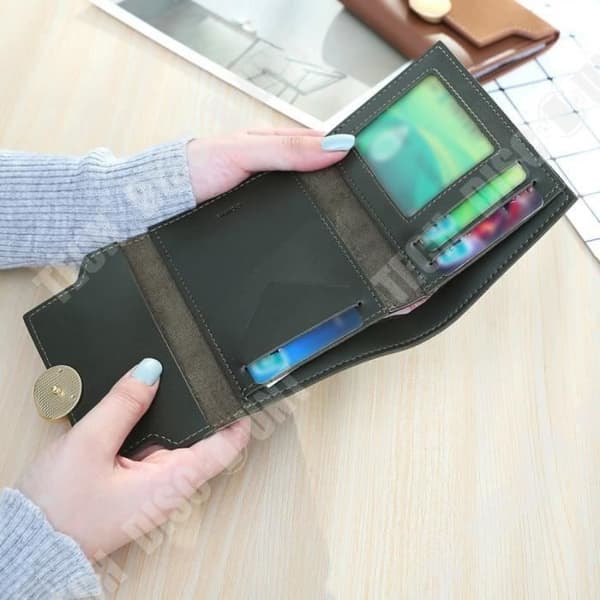 TD® Dammode Casual Bag - Läderplånbok - Lädertillbehör - Myntväska
