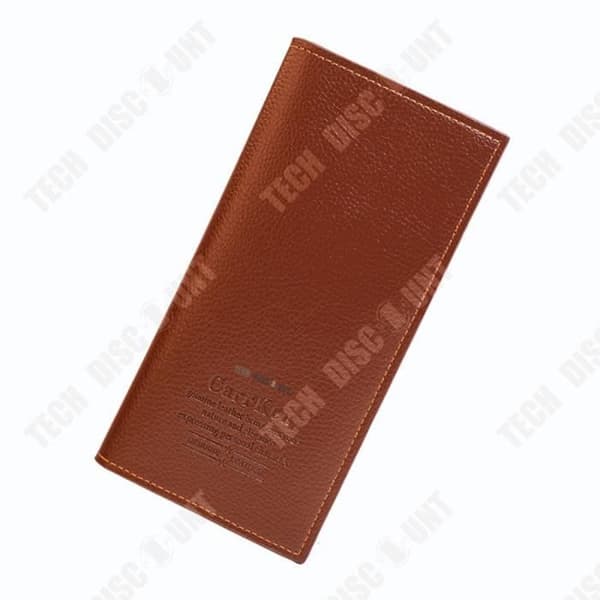 TD® Herrplånbok 18,5*9*1 cm Snygg affärsplånbok Flera kort Space Mjukt läder Pengaklämma