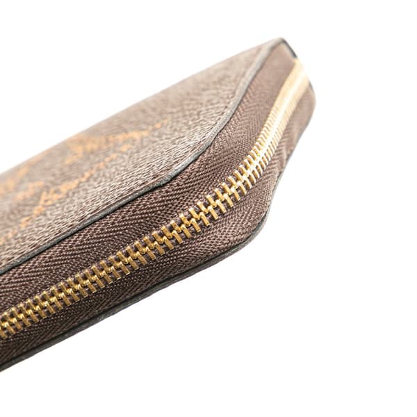 Pre-owned Louis Vuitton Monogram Giant Zippy Coin Purse Brown