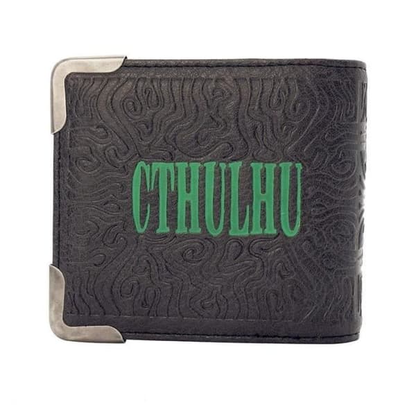 Cthulhu Deluxe plånbok - Officiell - Svart - Syntet - Unisex