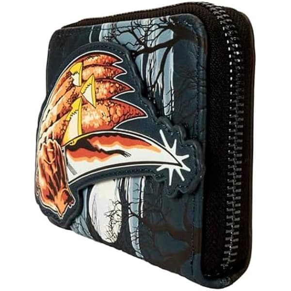 Portfölj - LOUNGEFLY - Halloween Michael Myers - Växtbaserat läder - Dragkedja - Fosforescens
