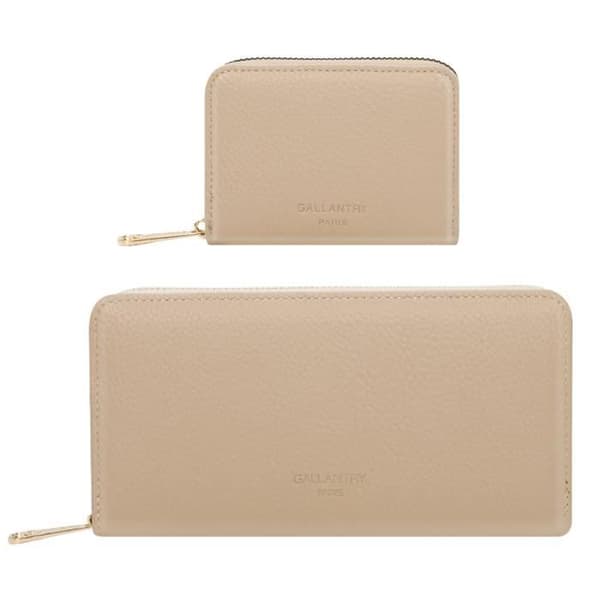 Portfölj och kortfodral för dam i rosa - Chic Gallantry-set
