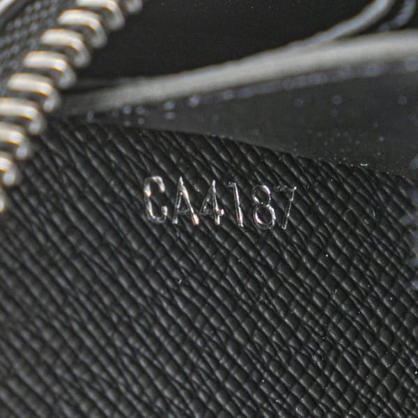 Pre-owned Louis Vuitton Monogram Eclipse Zippy XL Wallet Black