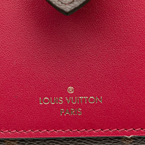 Pre-owned Louis Vuitton Monogram Juliette Wallet Brown