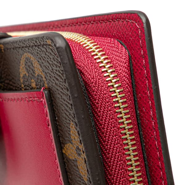 Pre-owned Louis Vuitton Monogram Juliette Wallet Brown