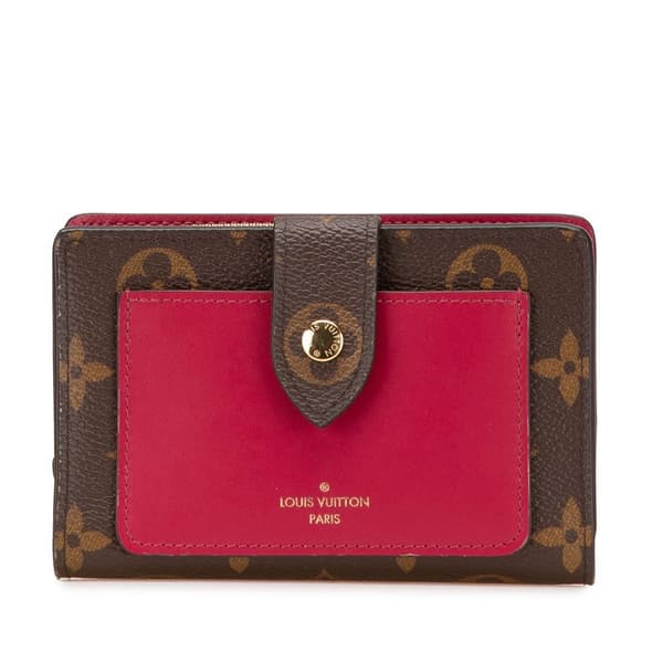 Pre-owned Louis Vuitton Monogram Juliette Wallet Brown