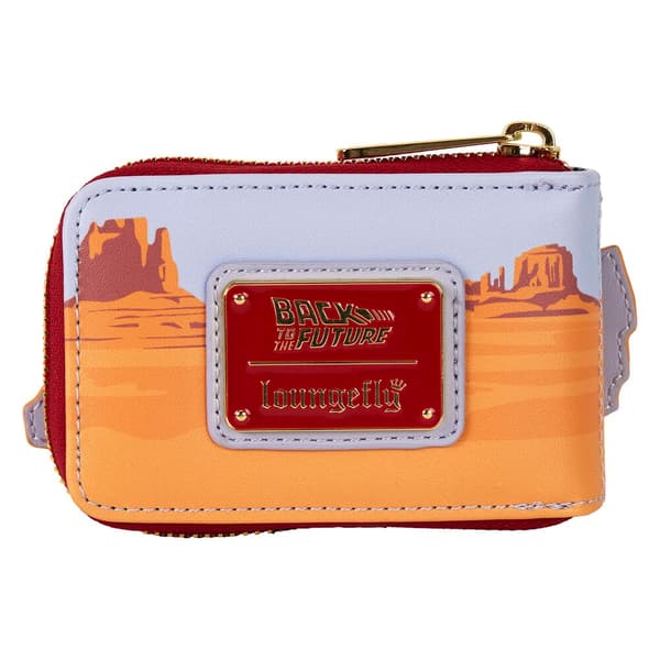 Loungefly Back to the Future 40th Anniversary Delorean Accordion card holder