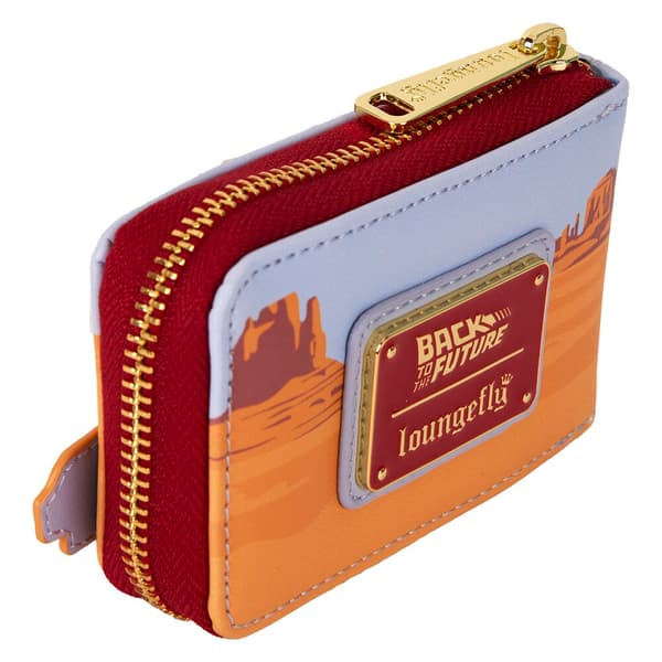 Loungefly Back to the Future 40th Anniversary Delorean Accordion card holder