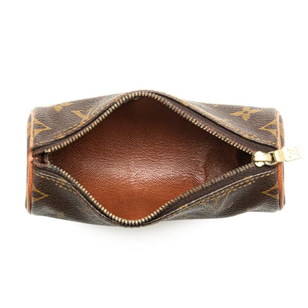 Pre-owned Louis Vuitton Monogram Etui Golf Ball Case Brown